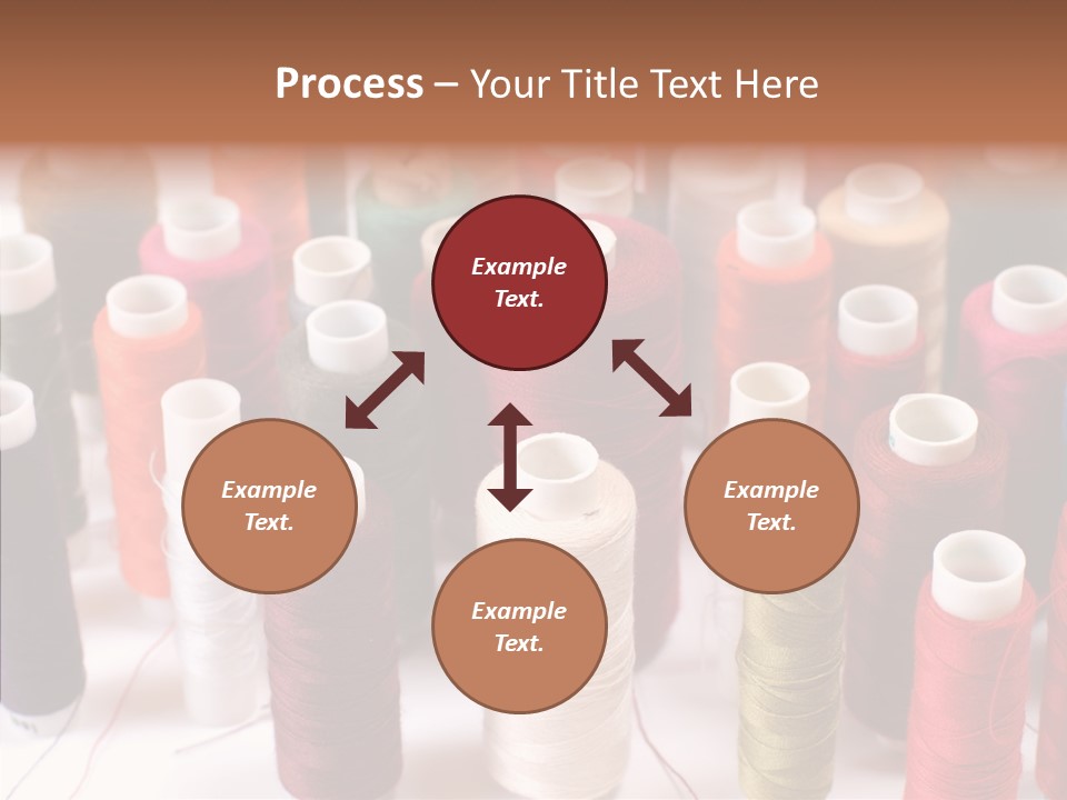 Web Accessories Red PowerPoint Template