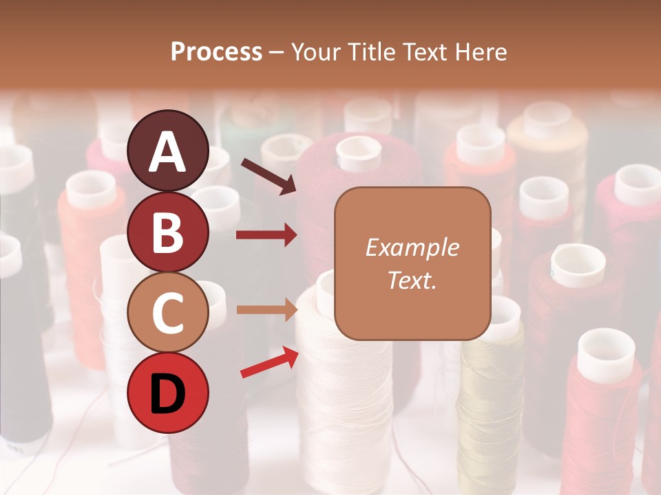 Web Accessories Red PowerPoint Template