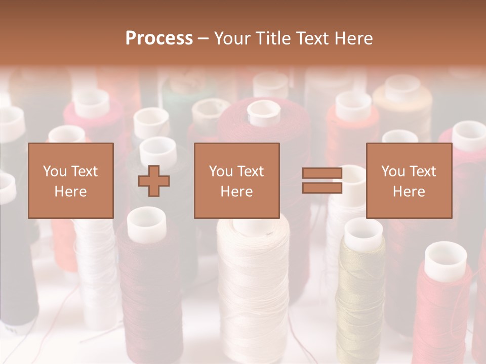 Web Accessories Red PowerPoint Template