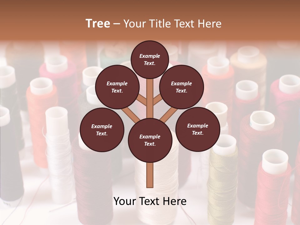 Web Accessories Red PowerPoint Template