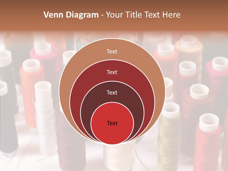 Web Accessories Red PowerPoint Template