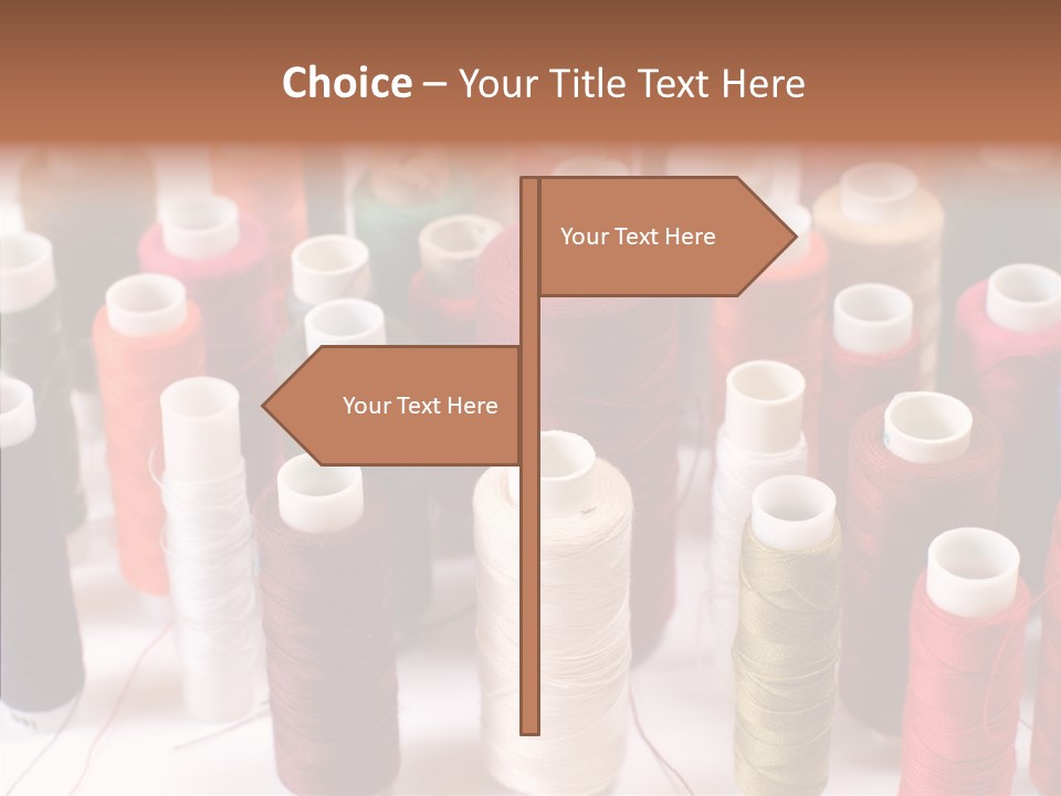 Web Accessories Red PowerPoint Template