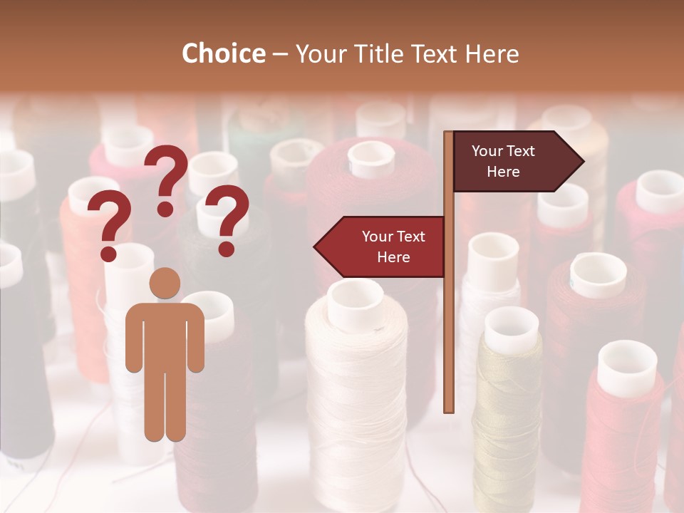 Web Accessories Red PowerPoint Template