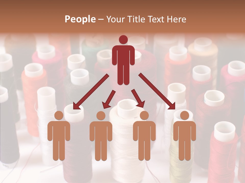 Web Accessories Red PowerPoint Template