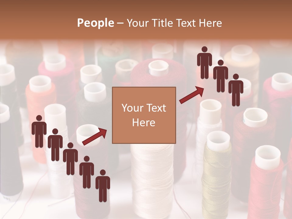 Web Accessories Red PowerPoint Template