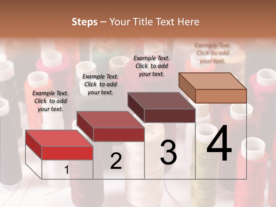 Web Accessories Red PowerPoint Template