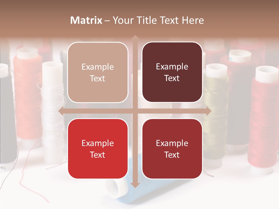 Colorful Blue Clothing PowerPoint Template