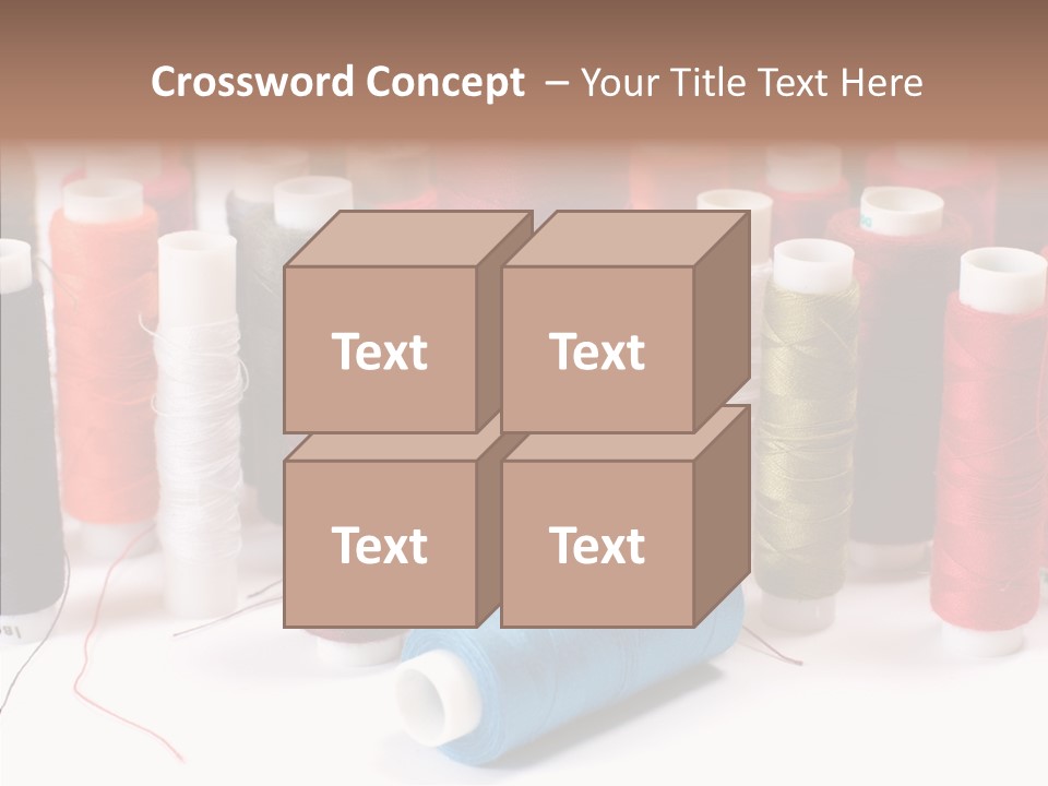 Colorful Blue Clothing PowerPoint Template