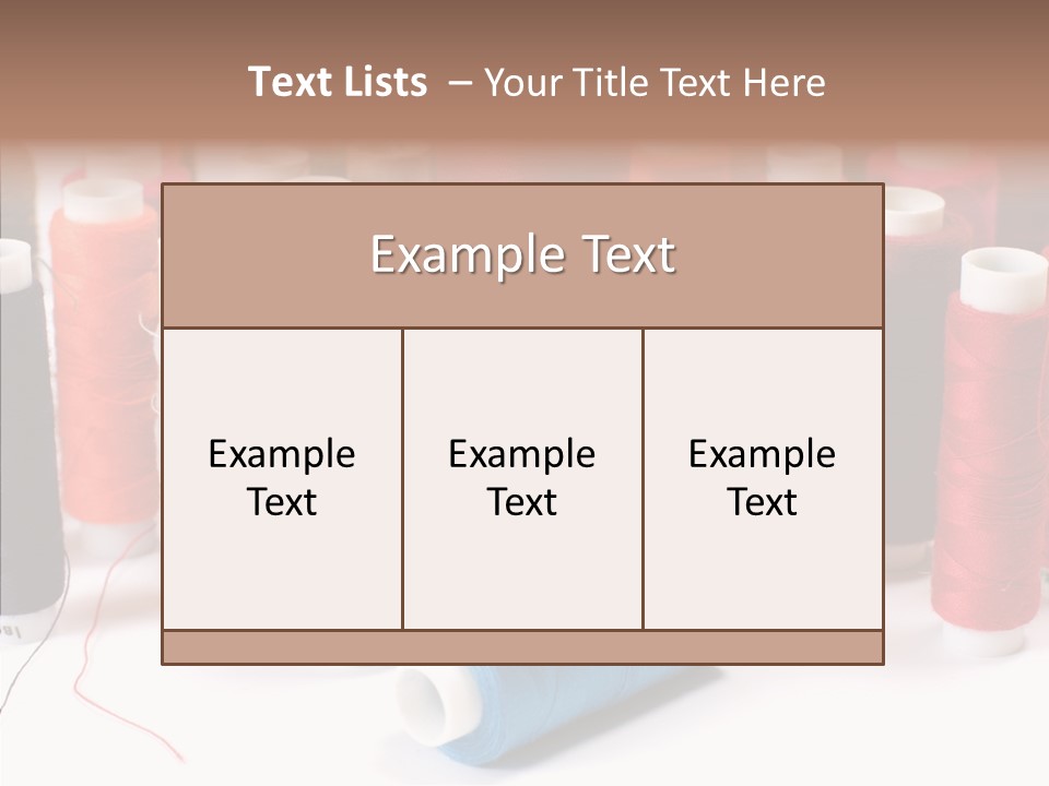 Colorful Blue Clothing PowerPoint Template