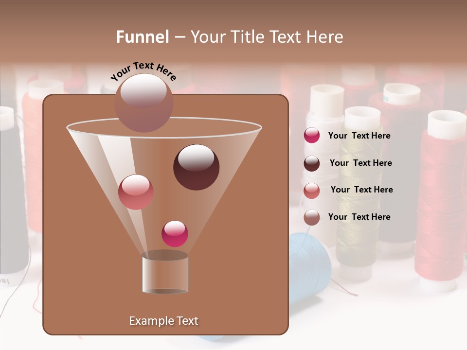 Colorful Blue Clothing PowerPoint Template