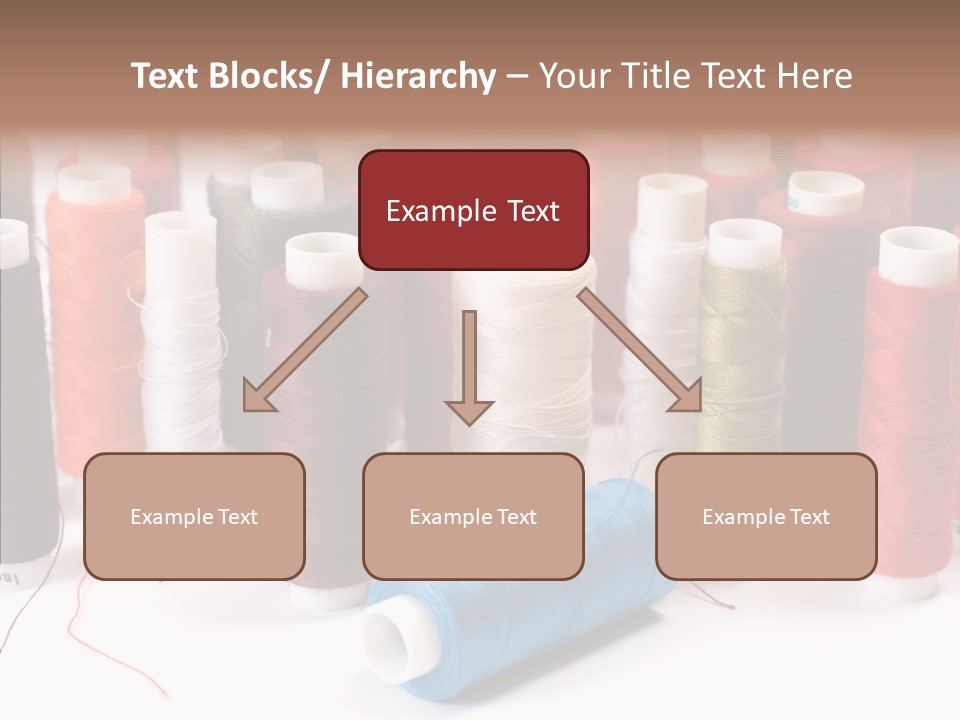 Colorful Blue Clothing PowerPoint Template