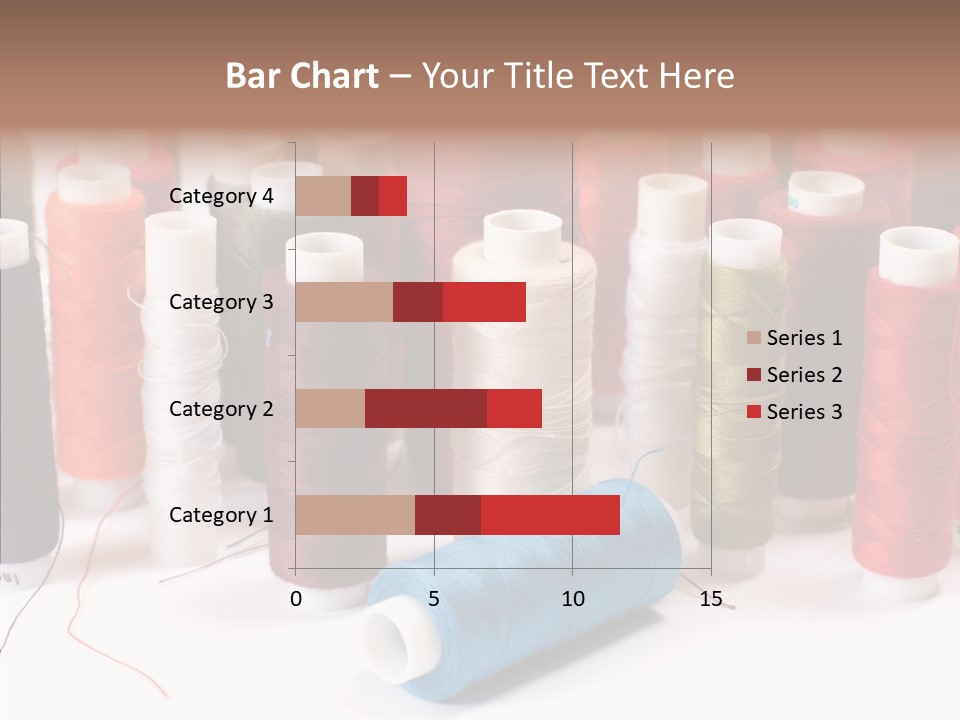 Colorful Blue Clothing PowerPoint Template