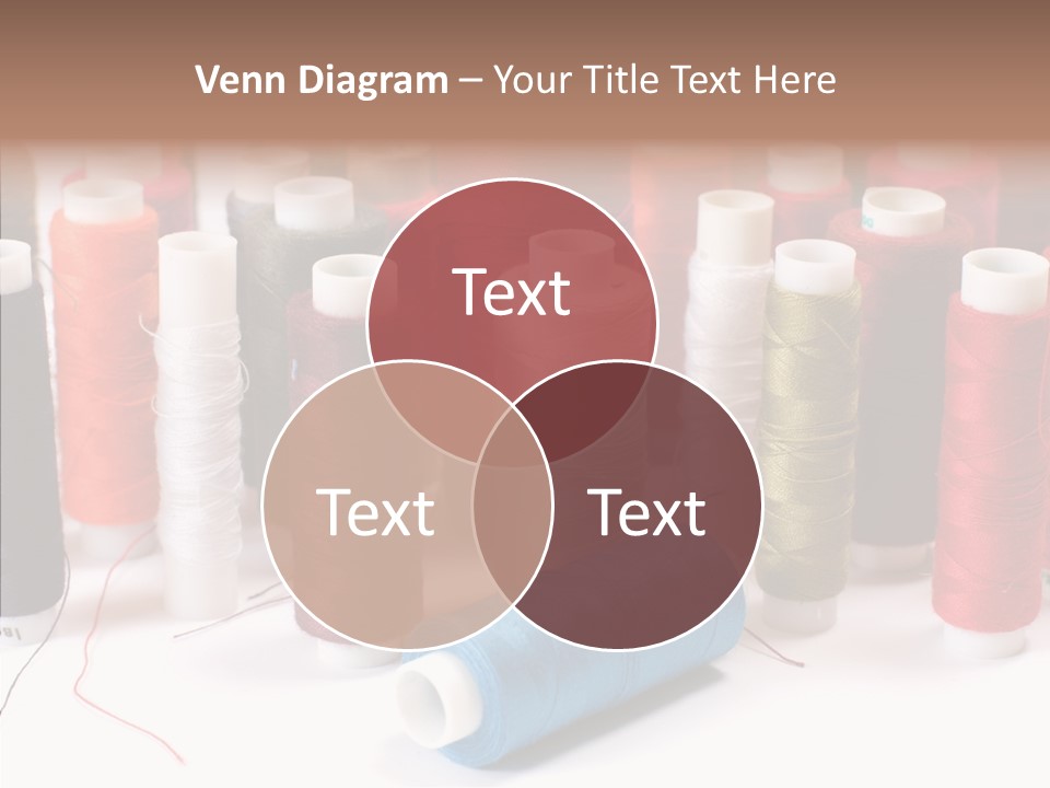 Colorful Blue Clothing PowerPoint Template