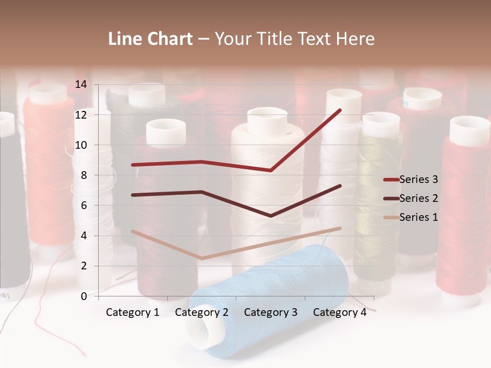 Colorful Blue Clothing PowerPoint Template