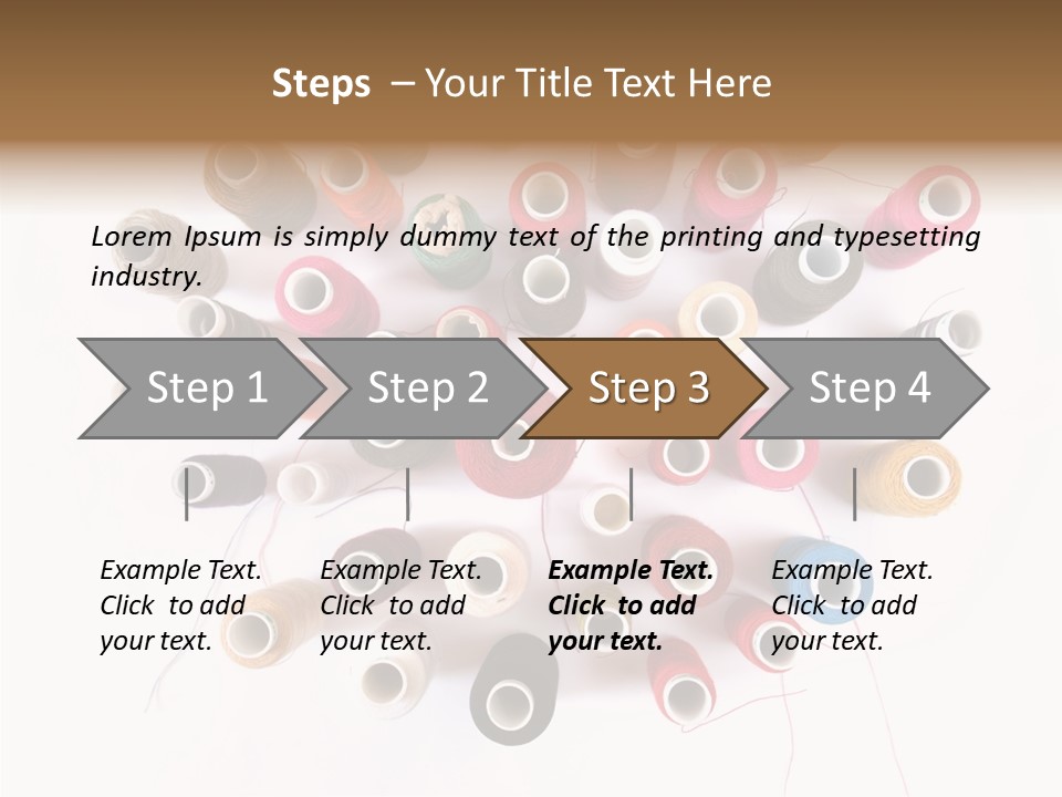 Brown Black Orange PowerPoint Template