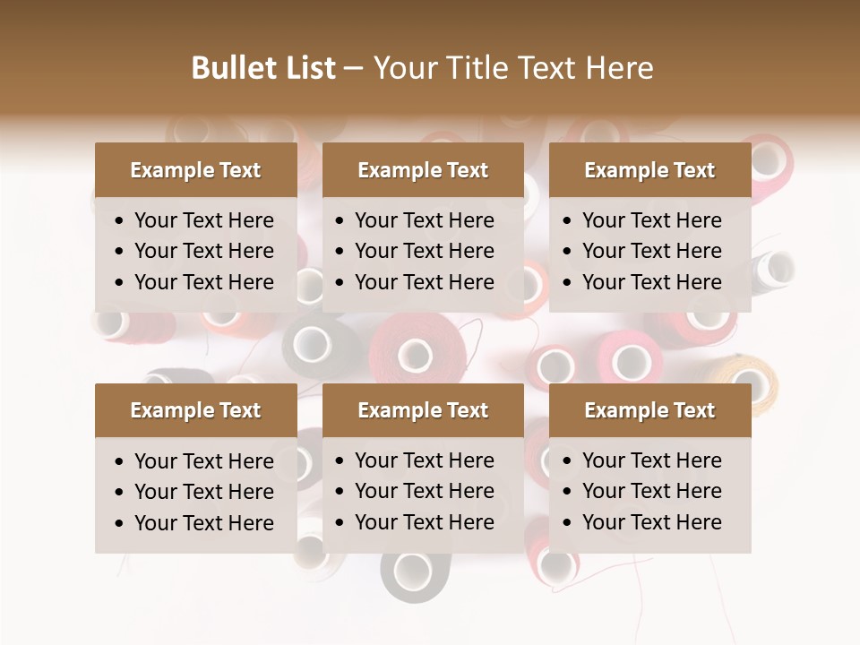 Brown Black Orange PowerPoint Template