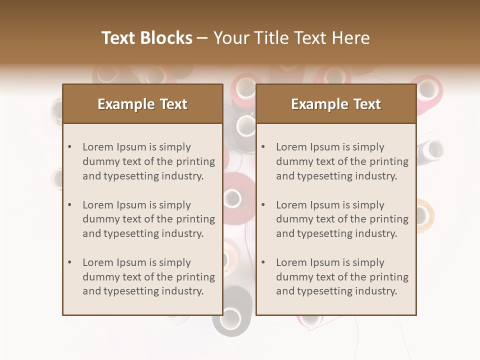 Brown Black Orange PowerPoint Template