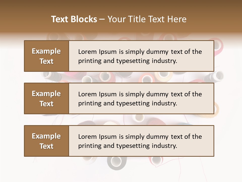 Brown Black Orange PowerPoint Template
