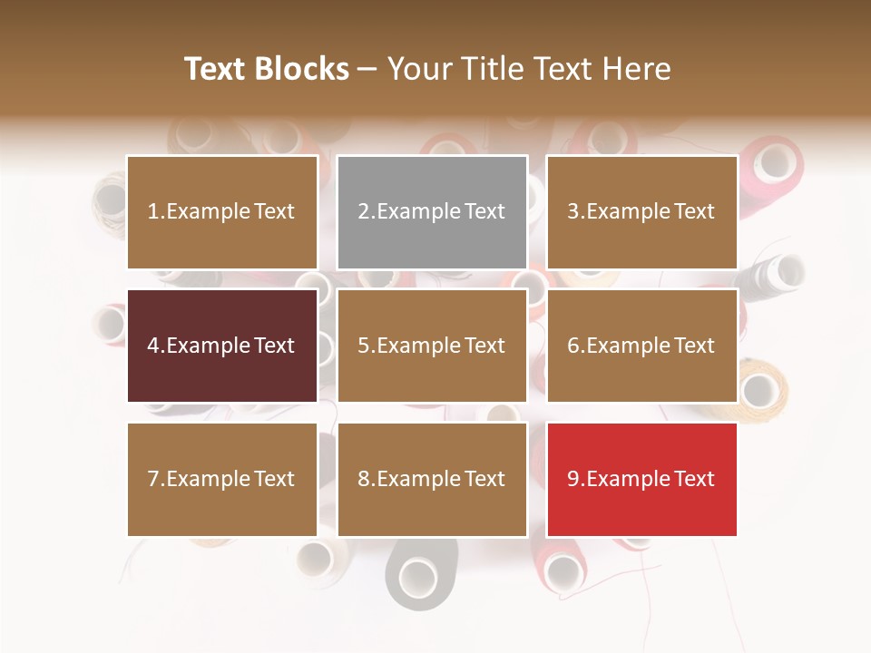 Brown Black Orange PowerPoint Template