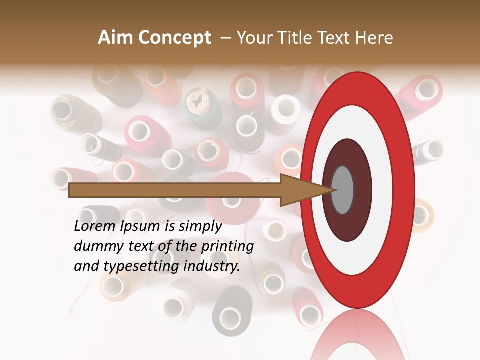 Brown Black Orange PowerPoint Template