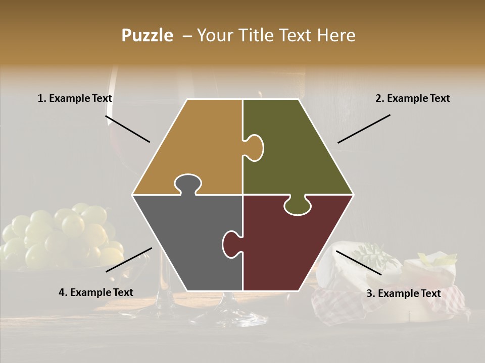 Red Table Even PowerPoint Template