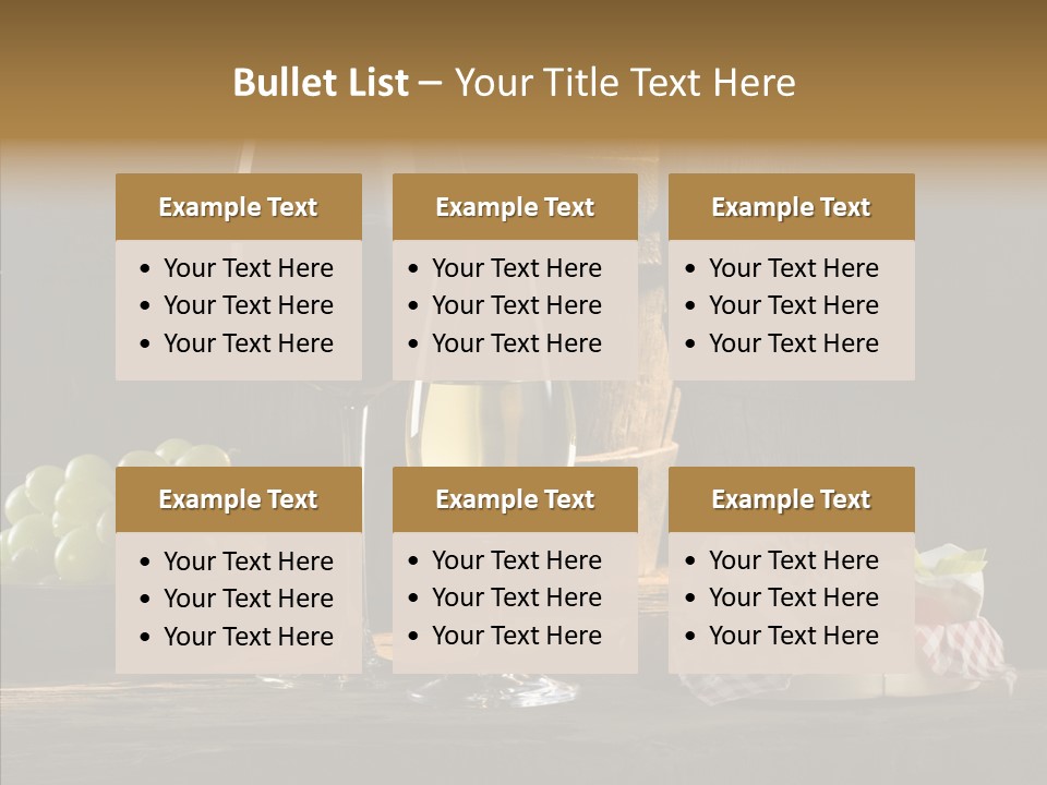 Red Table Even PowerPoint Template