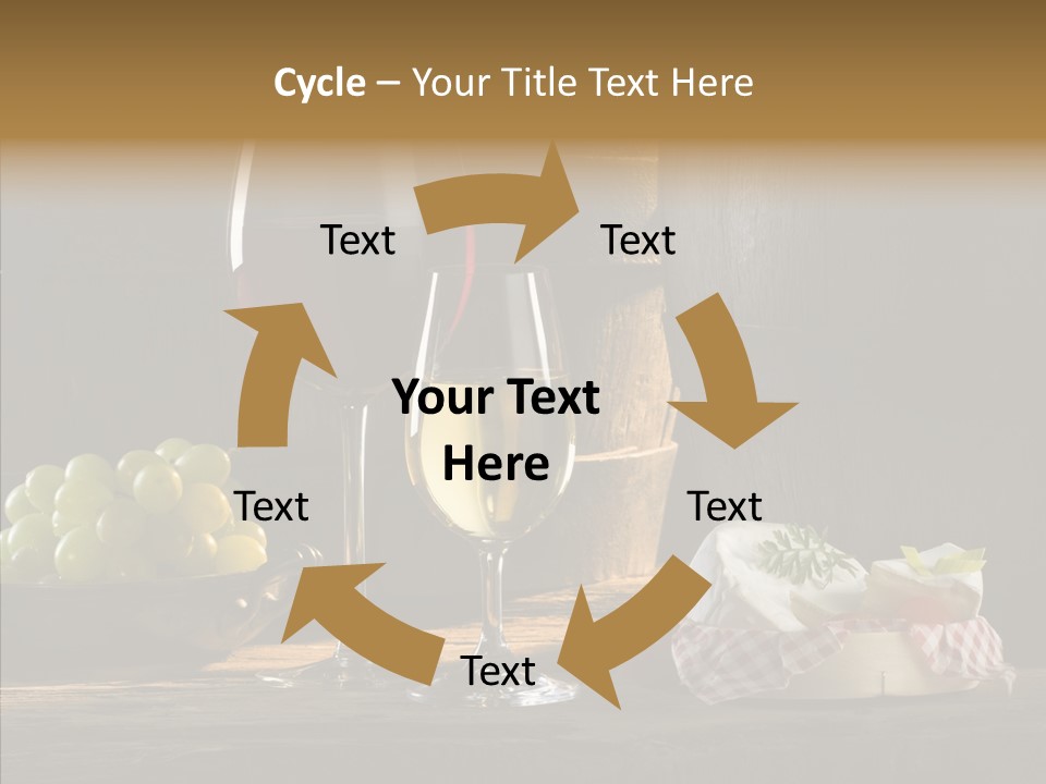 Red Table Even PowerPoint Template