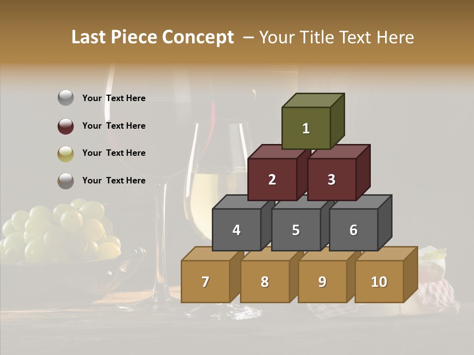 Red Table Even PowerPoint Template