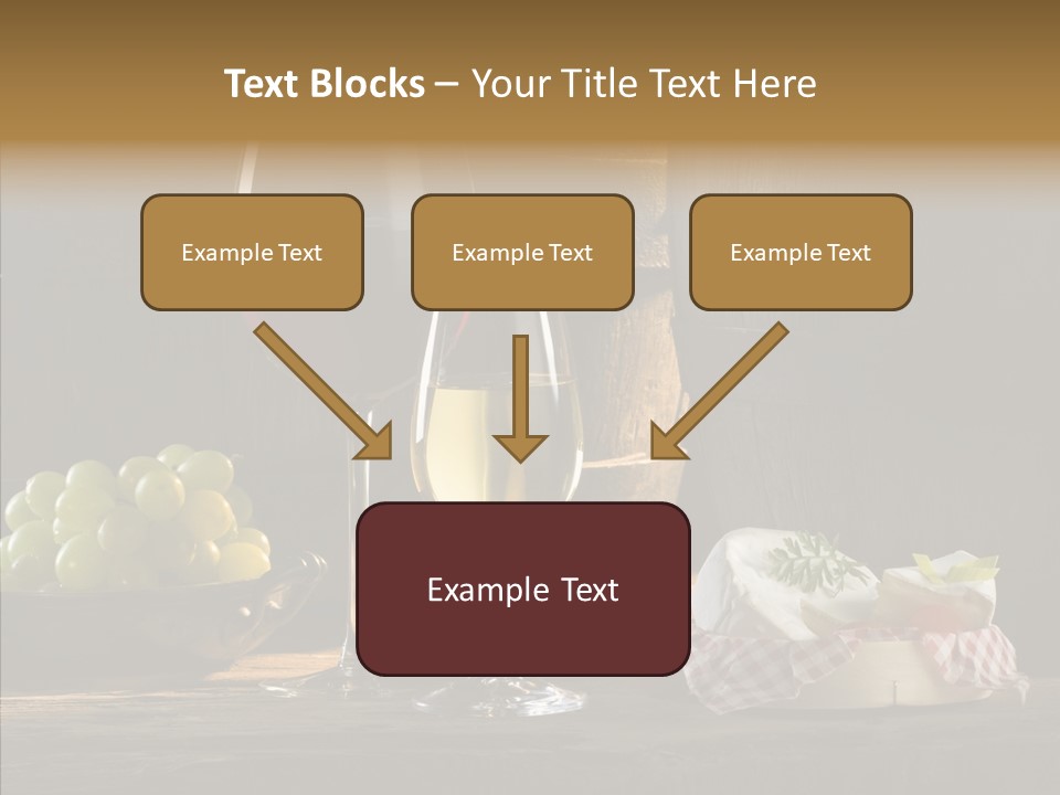 Red Table Even PowerPoint Template