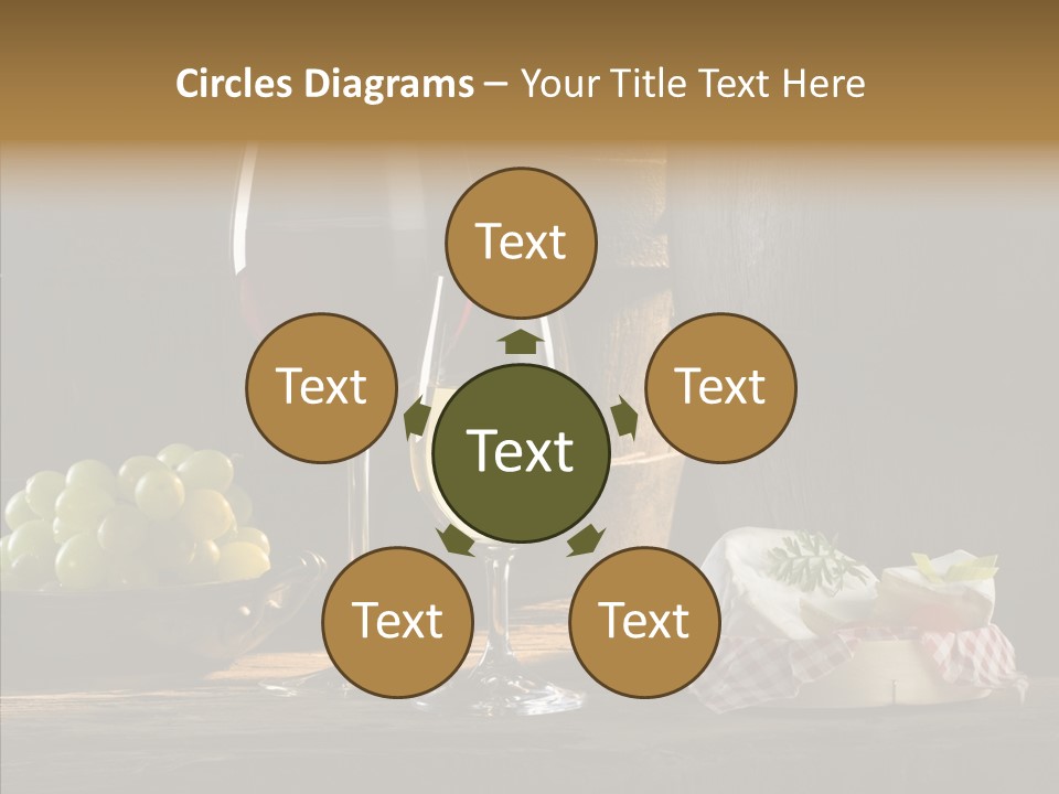 Red Table Even PowerPoint Template