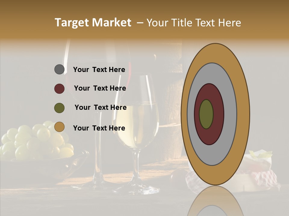 Red Table Even PowerPoint Template