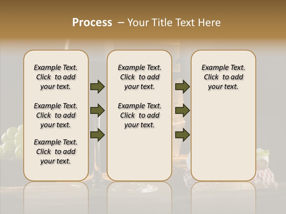 Red Table Even PowerPoint Template