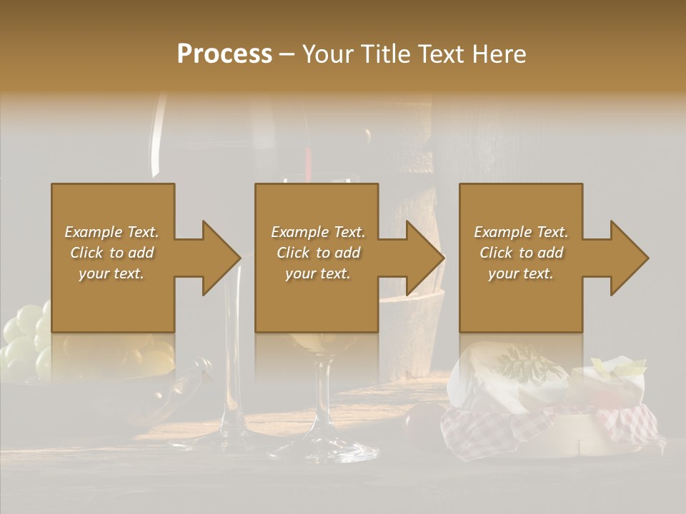Red Table Even PowerPoint Template