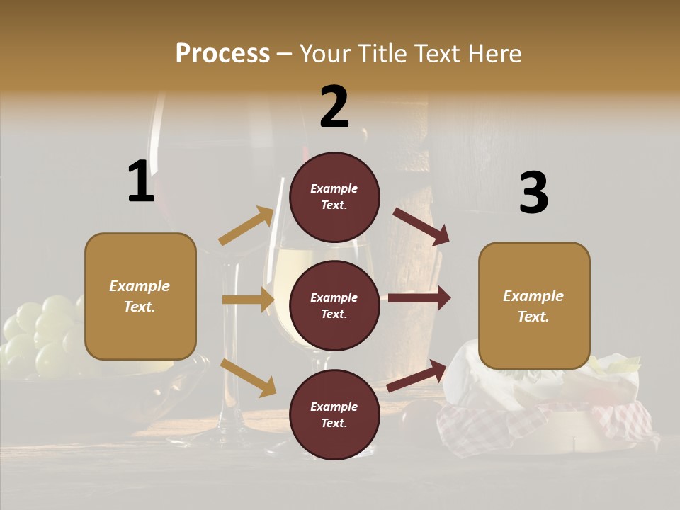 Red Table Even PowerPoint Template
