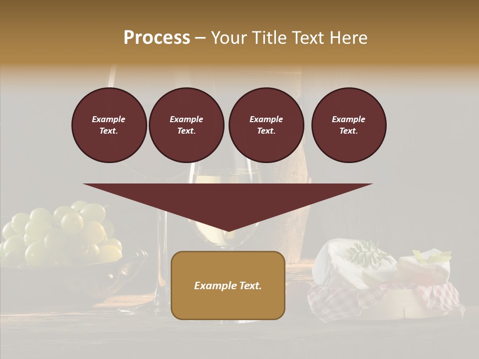 Red Table Even PowerPoint Template