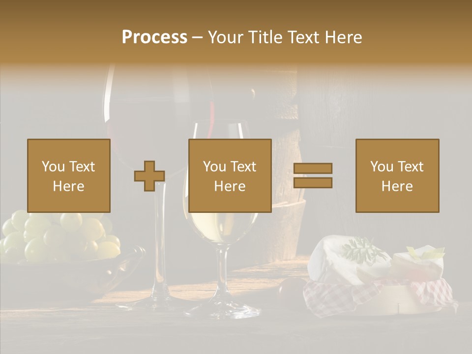 Red Table Even PowerPoint Template