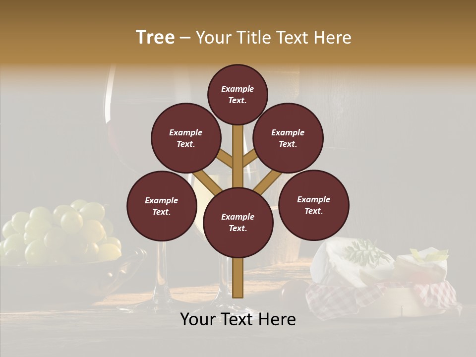 Red Table Even PowerPoint Template