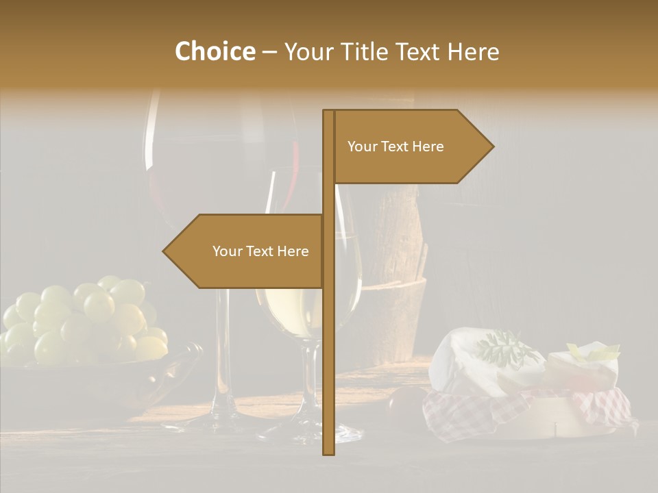 Red Table Even PowerPoint Template