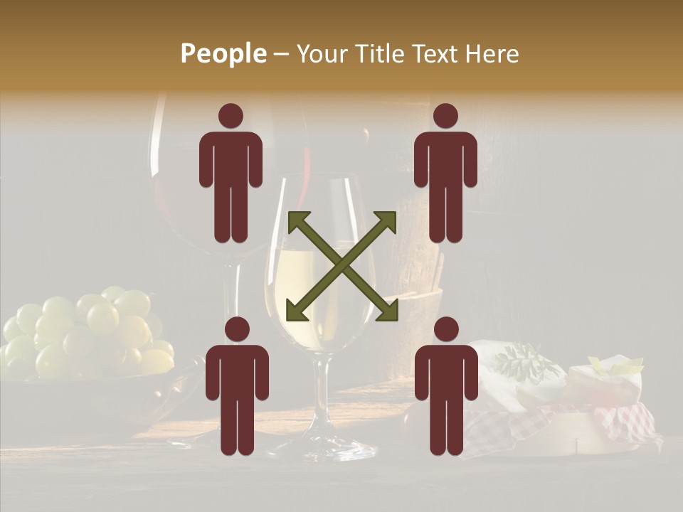 Red Table Even PowerPoint Template