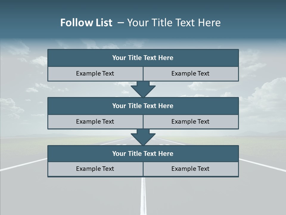 Flying Jet Travel PowerPoint Template