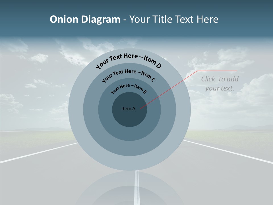 Flying Jet Travel PowerPoint Template
