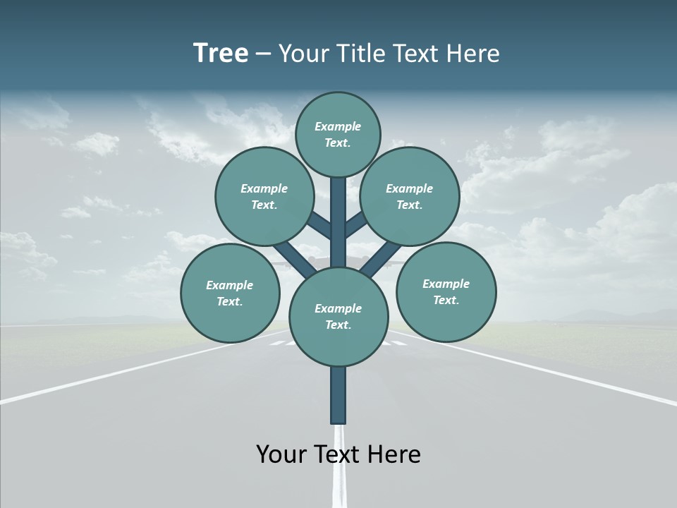 Flying Jet Travel PowerPoint Template