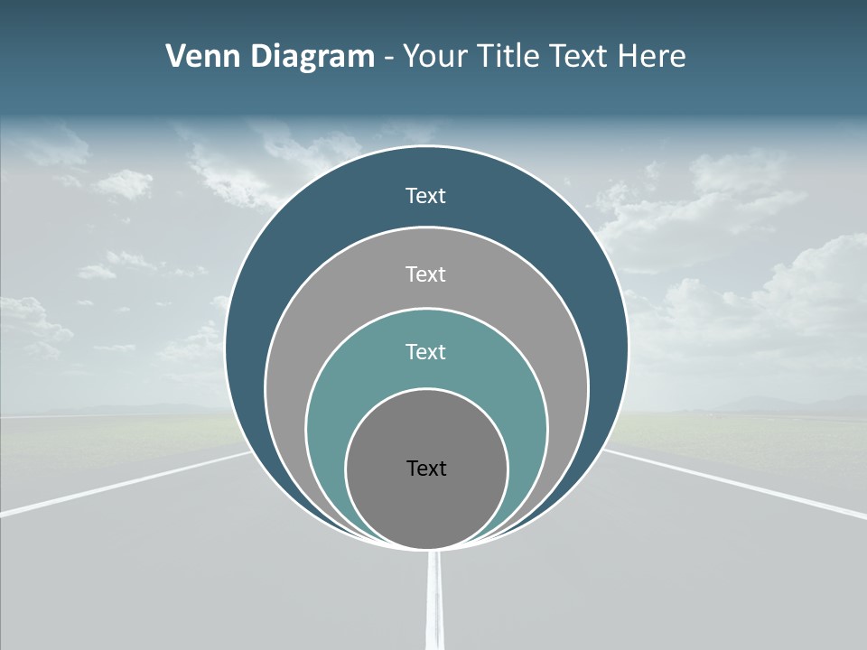Flying Jet Travel PowerPoint Template
