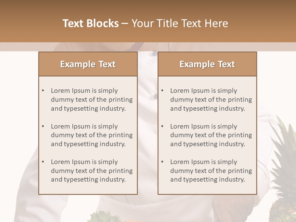 Culinary Wear Cooking PowerPoint Template