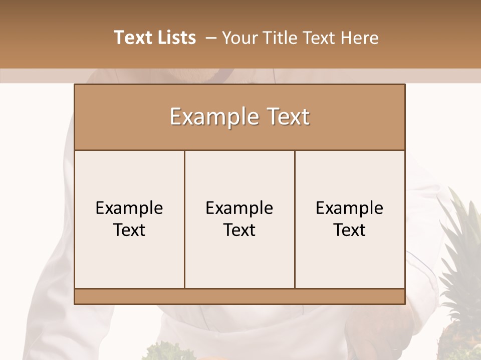 Culinary Wear Cooking PowerPoint Template