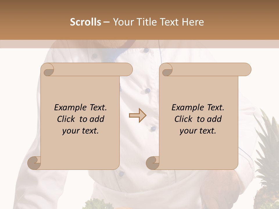Culinary Wear Cooking PowerPoint Template