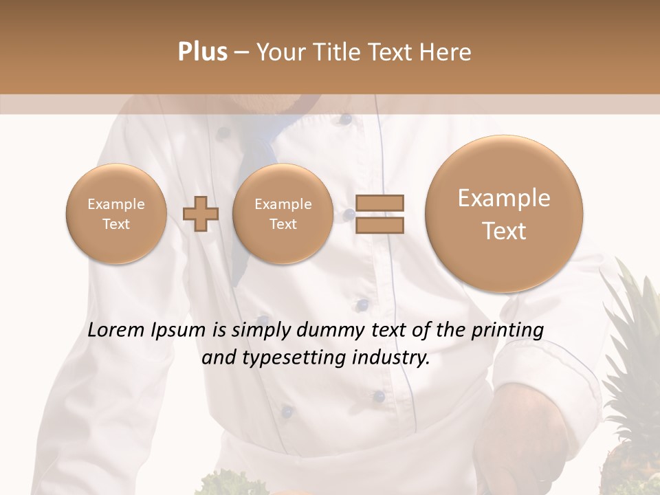Culinary Wear Cooking PowerPoint Template