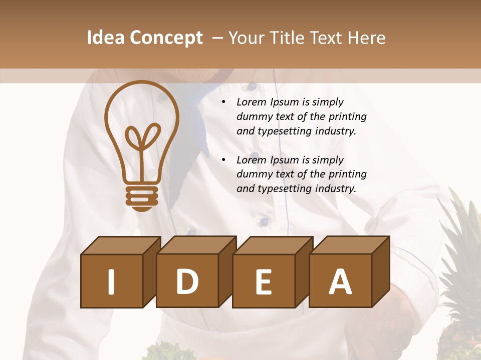 Culinary Wear Cooking PowerPoint Template