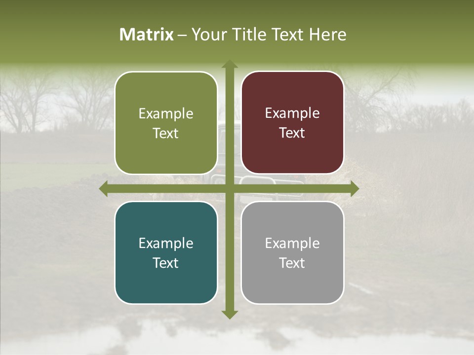 Mud Off-Road Bump PowerPoint Template