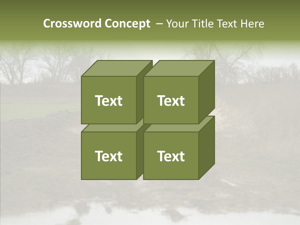 Mud Off-Road Bump PowerPoint Template